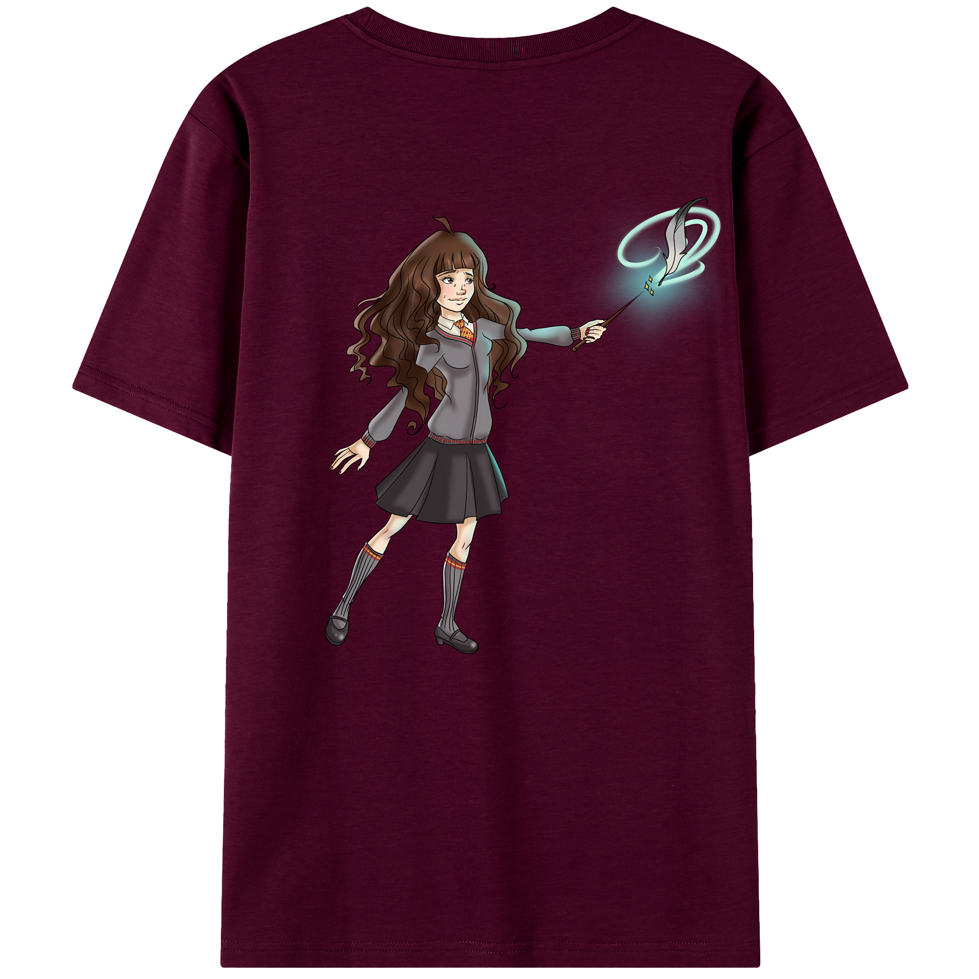 （画像用） Harry Potter ハリー・ポッターシリーズ レディース半袖Tシャツ(バックプリント)